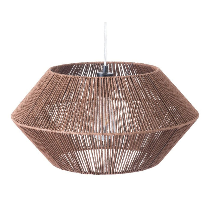 Zuo Kendrick Ceiling Lamp Brown