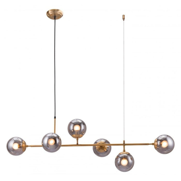 Zuo Gisela Brass Ceiling Lamp - Illuminate Your Space with Style