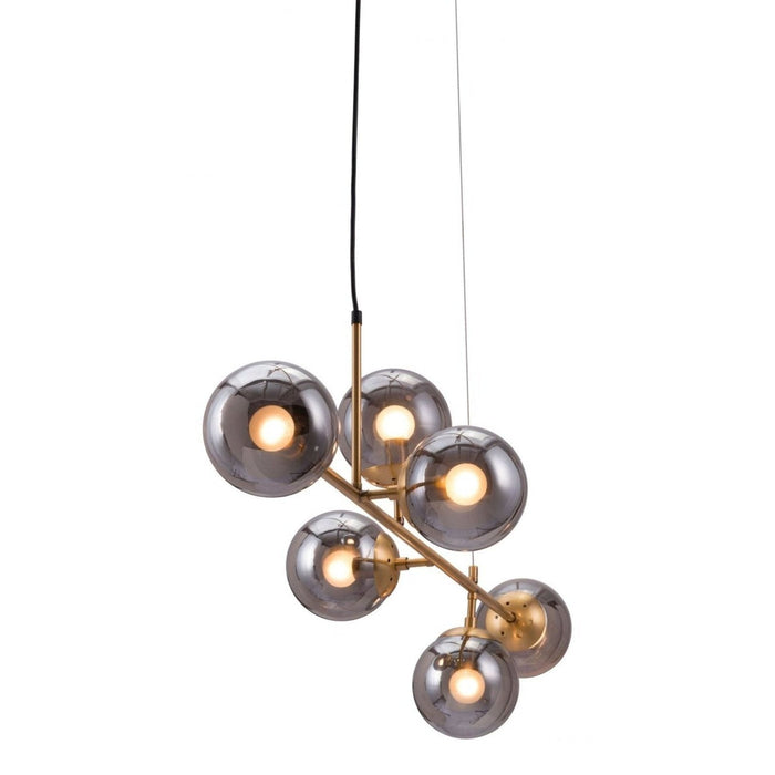 Zuo Gisela Brass Ceiling Lamp - Illuminate Your Space with Style