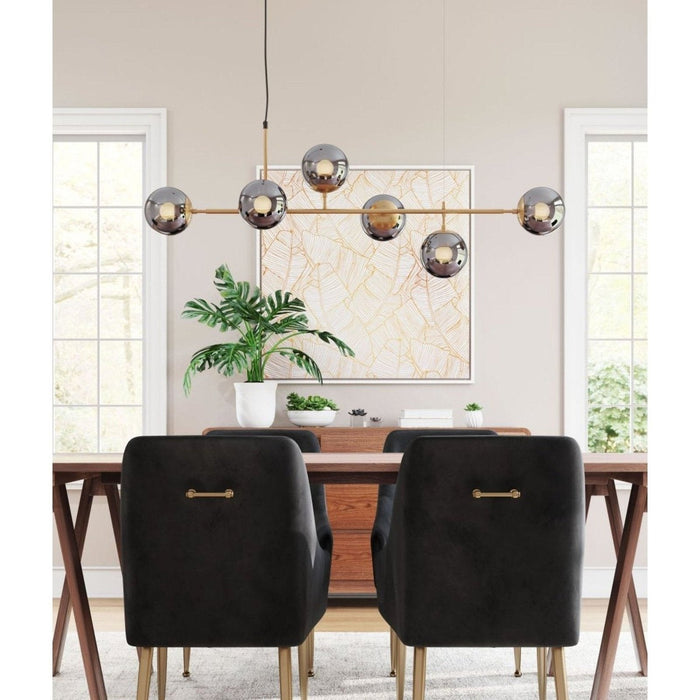 Zuo Gisela Brass Ceiling Lamp - Illuminate Your Space with Style