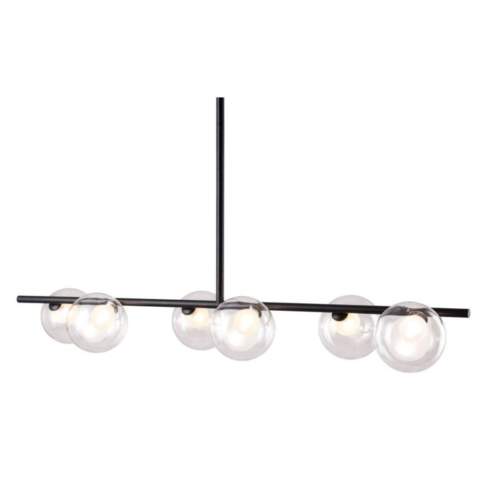 Zuo Keyoz Black Ceiling Lamp - Sleek Lighting