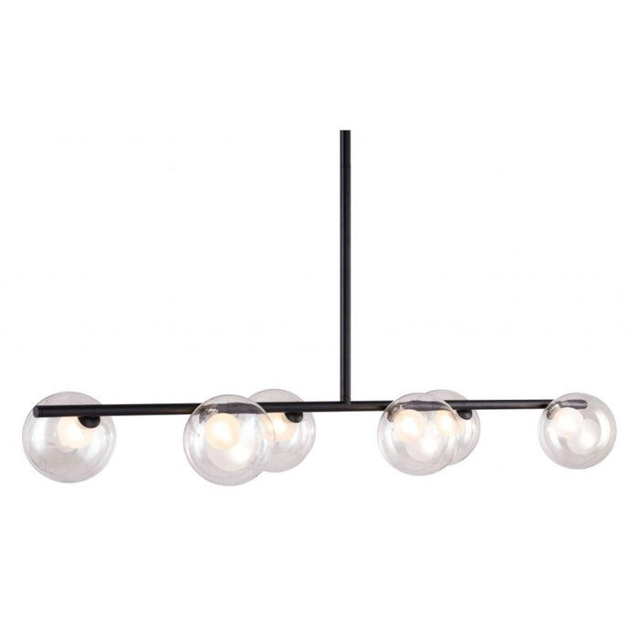 Zuo Keyoz Black Ceiling Lamp - Sleek Lighting