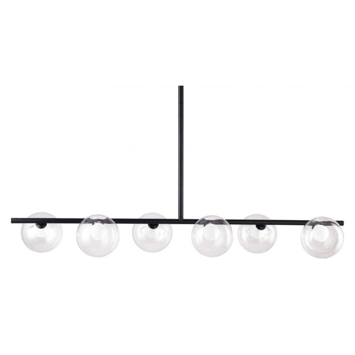 Zuo Keyoz Black Ceiling Lamp - Sleek Lighting