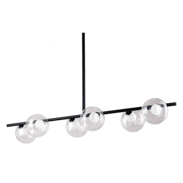 Zuo Keyoz Black Ceiling Lamp - Sleek Lighting