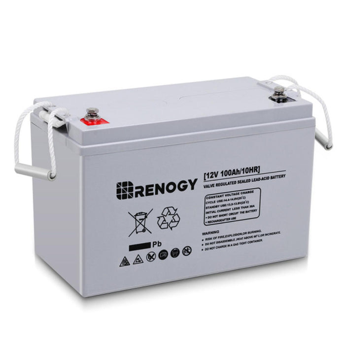 Renogy 12V 100ah AGM Deep Cycle Battery For Reliable Power Storage