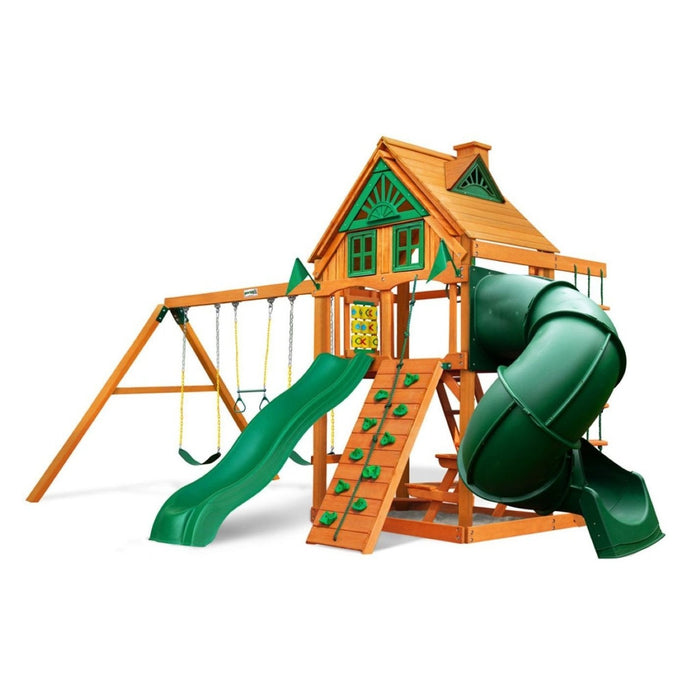 Gorilla Playsets Mountaineer Treehouse w/ Amber Posts