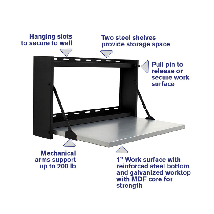 Montezuma Foldable Workstation