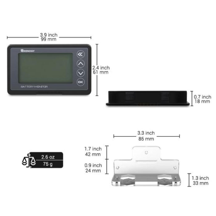 Renogy 500A Battery Monitor