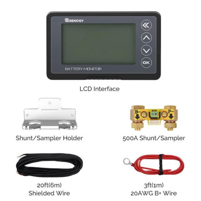 Renogy 500A Battery Monitor