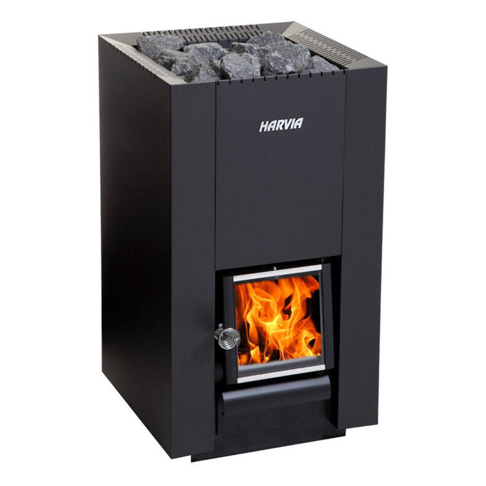 Harvia Linear Series 26.1kW Traditional Wood Sauna Stove