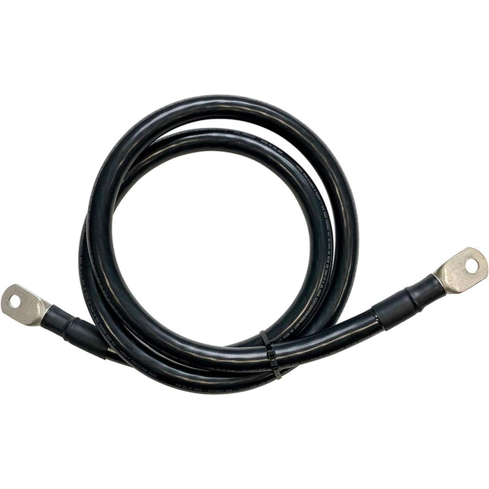 Renogy 5ft 4AWG Battery Inverter Cables for 3/8 in Lugs