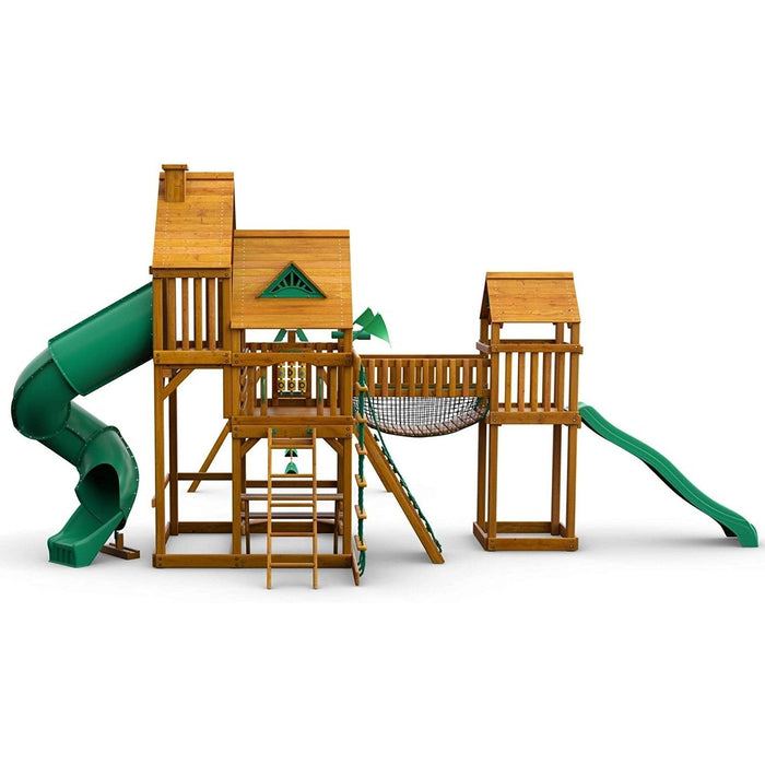 Gorilla Playsets Treasure Trove Treehouse w/ Amber Posts