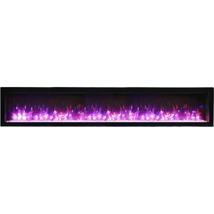 Remii 88" Clean-Face Electric Fireplace Sleek Design