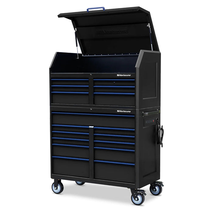 Tool Cabinet: Montezuma 11-Drawer, 46" x 24"