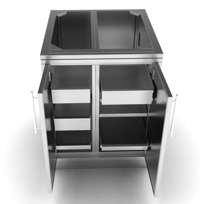 Weather-Sealed Pantry With Multiple Drawers and Shelves - 30 inches - For Dry Storage