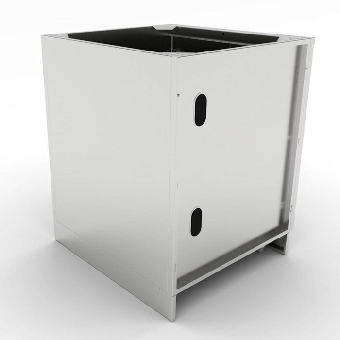 Full Height Double Door Base Cabinet - 30 Inches Wide - Features Two Shelves and Door Pockets