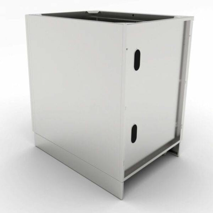 Full Height Double Door Base Cabinet - 36 inches Wide - Equipped with Two Shelves and Door Pockets