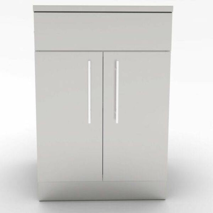 30″ Double Door Base Cabinet with Shelf & Reversible Top Drawer or False Panel