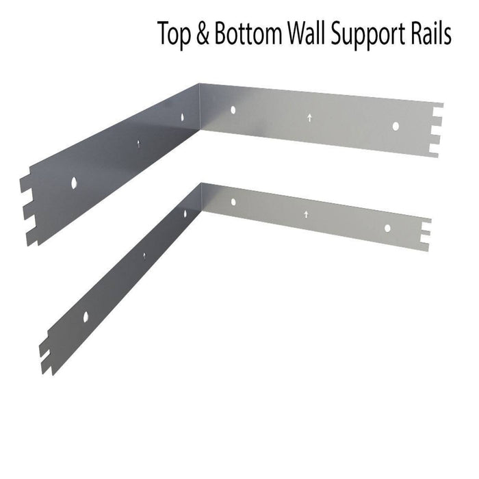 Spacer Panel for Full Height Wall Cabinet Front - 3" x 3" - 90-degree angle