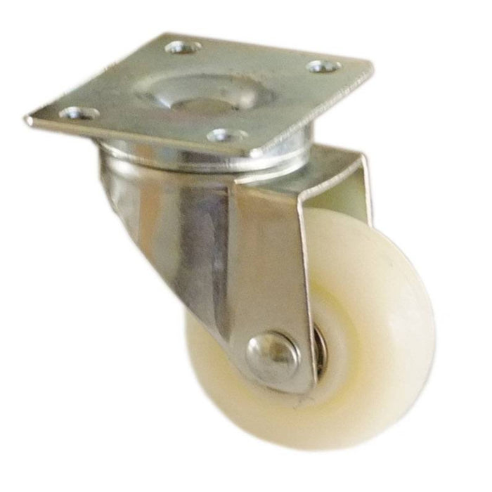 Straight Aligned Wheel Caster in Heavy-Duty 304 Stainless Steel