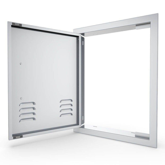 Signature Series - 14" x 20" Beveled Frame Left Swing Vertical Vented Door