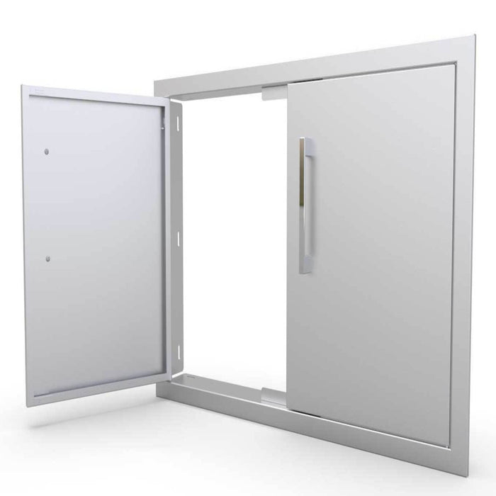 Sunstone Double Door featuring a 30" Beveled Frame - Signature Series