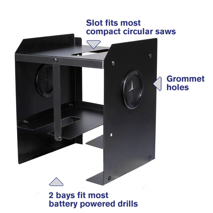 Montezuma Dual Bay Power Tool Organizer