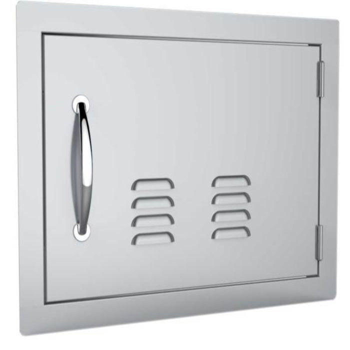 Horizontal Vented Single Access Door with Right Swing - 14" x 20"