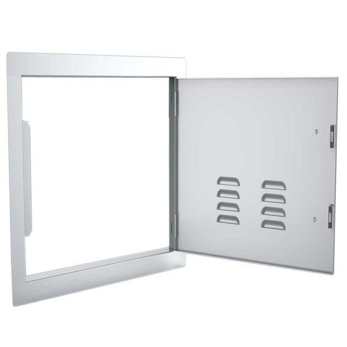 Horizontal Vented Single Access Door with Right Swing - 14" x 20"