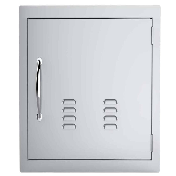 Right-Swinging Horizontal Single-Access Vented Door - 17" x 24"