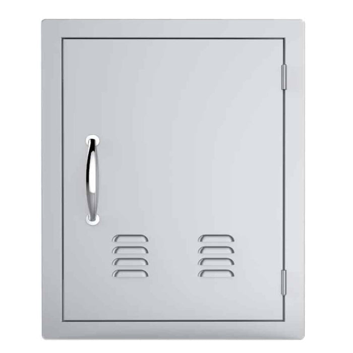 Right-Swinging Vertical Single-Access Vented Door - 17" x 24"