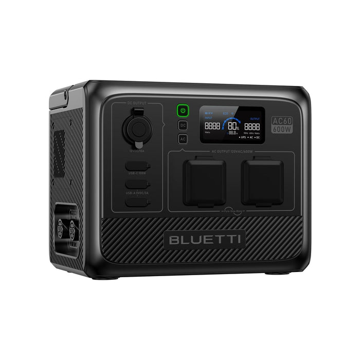 Bluetti AC Portable Power Station - 600W - 504Wh