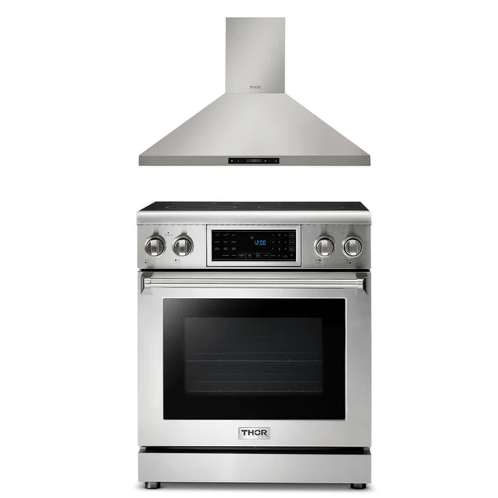 Thor Kitchen Package - 30" Electric Range, Range Hood, AP-TRE3001
