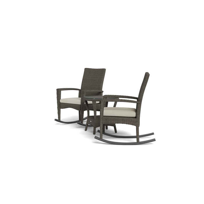 Tortuga Outdoor Bayview 3Pc Rocker Set Driftwood