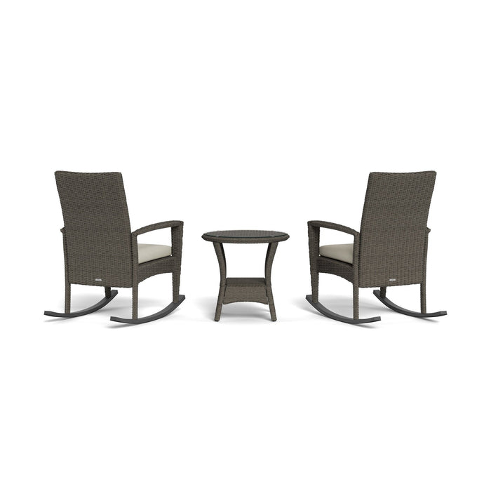 Tortuga Outdoor Bayview 3Pc Rocker Set Driftwood