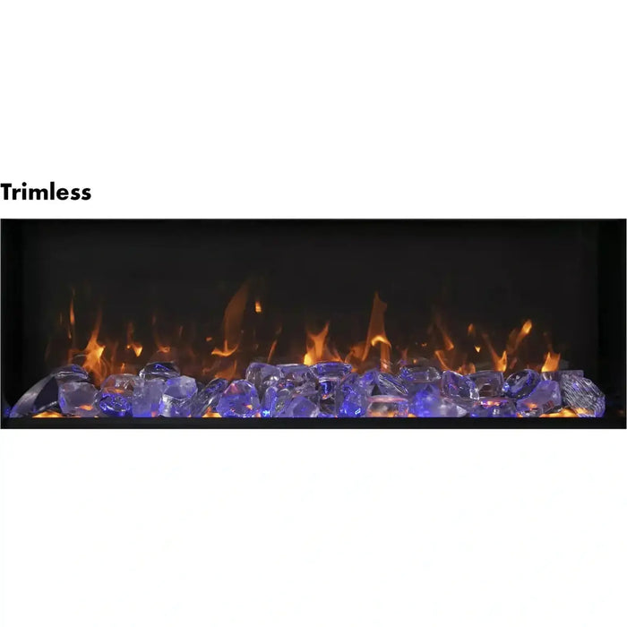 Amantii Panorama BI Extra Slim Fireplace: Stylish Indoor/Outdoor Elegance