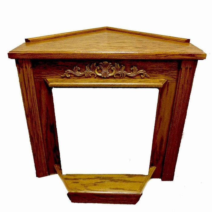 Buck Stove Classic Corner Mantel in Unfinished Wood Finish - For Buck Model 34, Model 329, and Model 384 Stoves