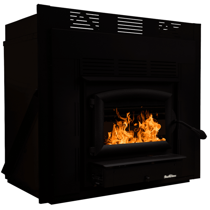 22" Wood Burning Buck Stove with Black Door - 1.6 Cubic Feet