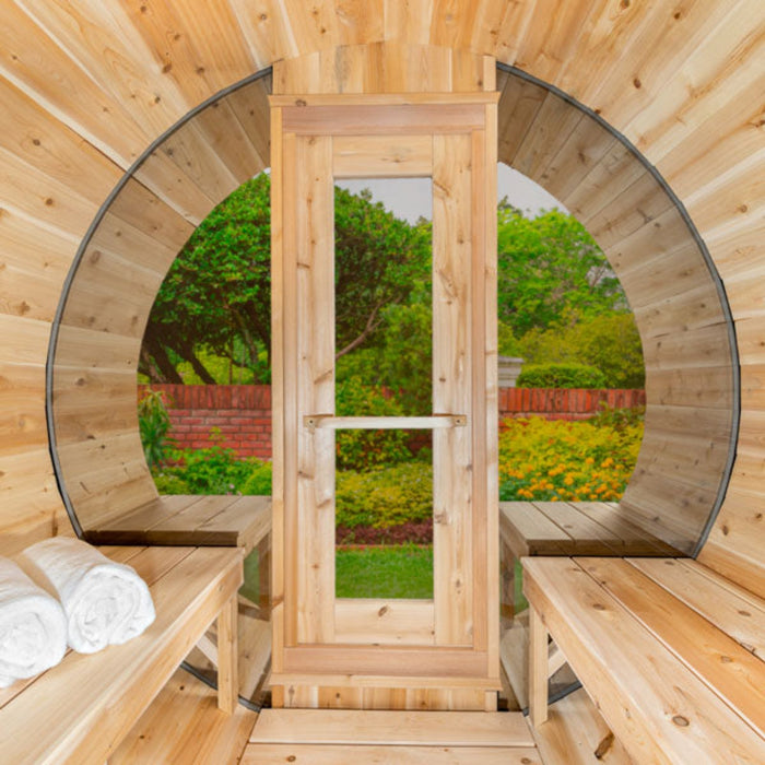 Tranquility MP Barrel Sauna by Leisurecraft