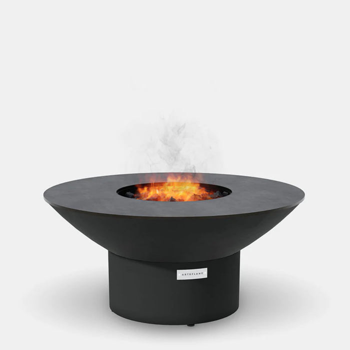 Arteflame 40 Black Label Grill - Low Round Base