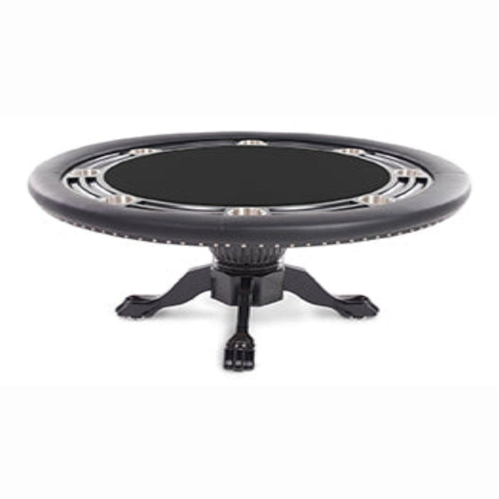 BBO Poker Tables Nighthawk Poker Table with a Round Dining Top