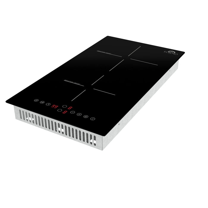 FORNO Parco 12" Touch Control Induction Cooktop with 2 Elements, FCTIN0583-12