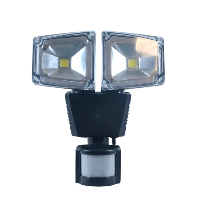 Dual-Head Solar Motion Security Light by Nature Power