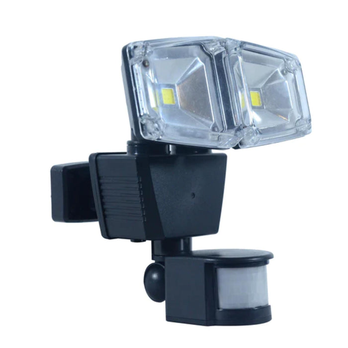 Dual-Head Solar Motion Security Light by Nature Power