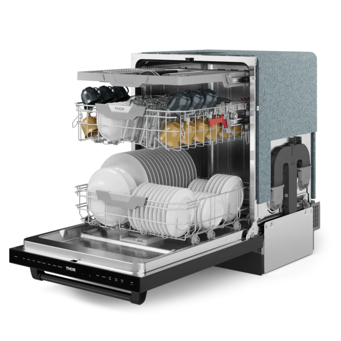 Gordon Ramsay by THOR Kitchen 24" Dishwasher in Matte Black, DW24X8BA00