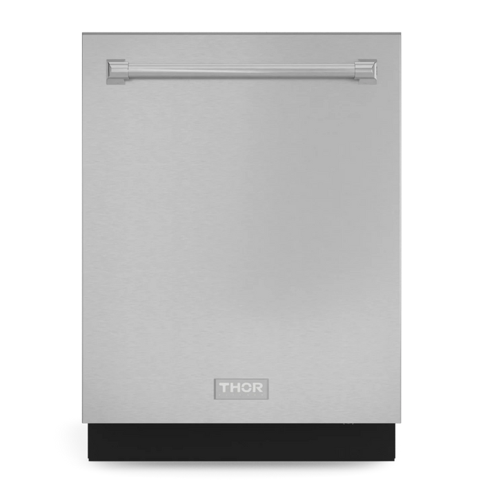 Gordon Ramsay by THOR Kitchen Package - 36" Gas Range, 30" Refrigerator with Ice Maker and Dishwasher in Stainless Steel, AP-RSG36-1