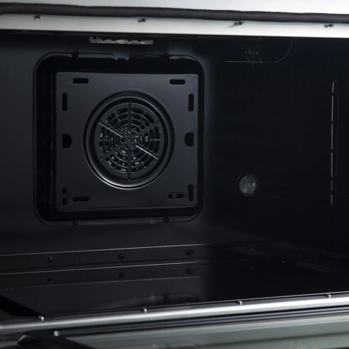 FORNO Marco 36" 5.36 cu. ft. Dual Fuel Range in Stainless Steel with 6 Sealed Burners, FFSGS6197-36