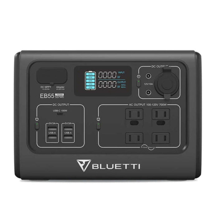 Bluetti 537Wh Portable Power Station Battery - 700W AC Inverter