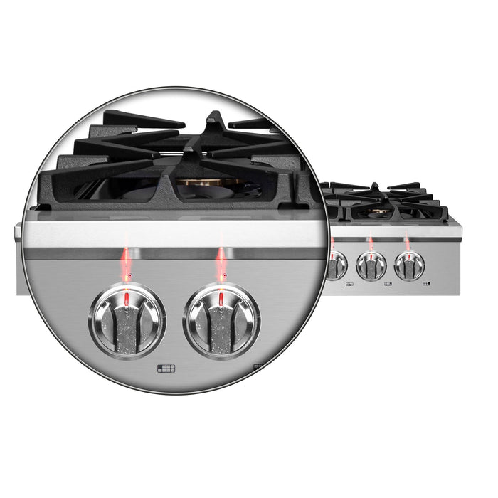 Forno Alta Qualita 48" Pro-Style Gas Rangetop