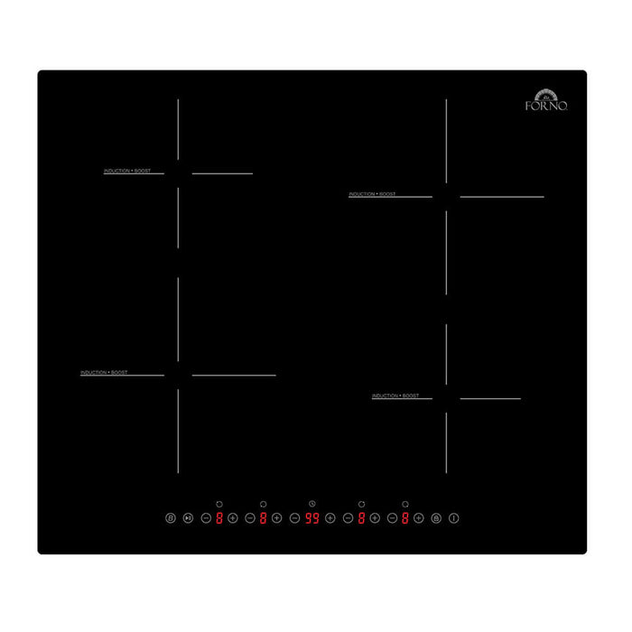 FORNO Parco 24" Touch Control Induction Cooktop with 4 Elements, FCTIN0583-24